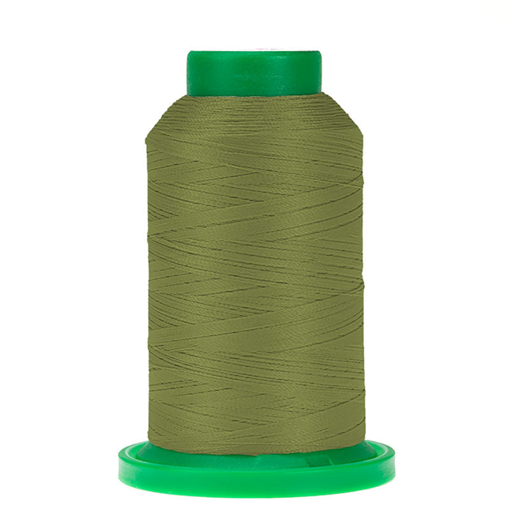 Amann Isacord embroidery thread spool in Olive Drab (0454) - 40wt 1000m