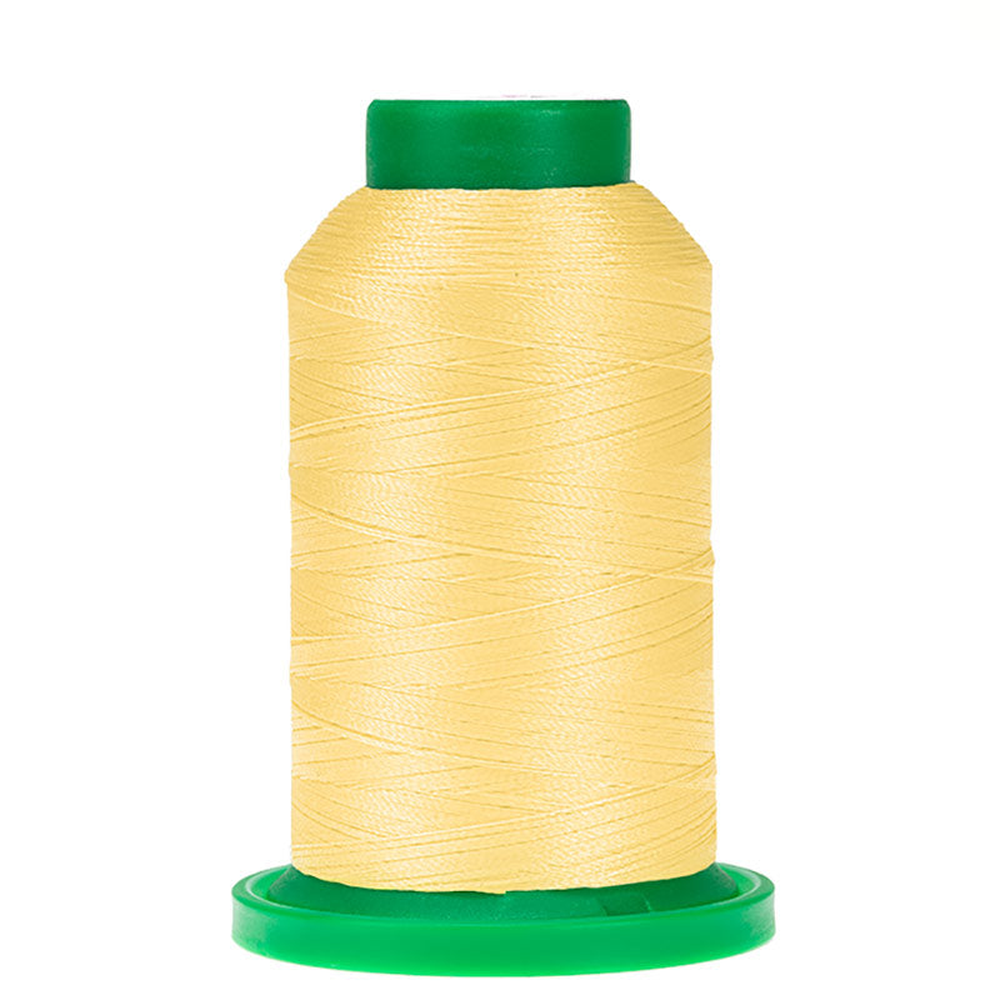 Amann Isacord embroidery thread spool in Buttercup (0630) - 40wt 1000m