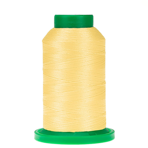 Amann Isacord embroidery thread spool in Buttercup (0630) - 40wt 1000m