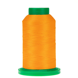 Amann Isacord embroidery thread spool in Golden Rod (0800) - 40wt 1000m
