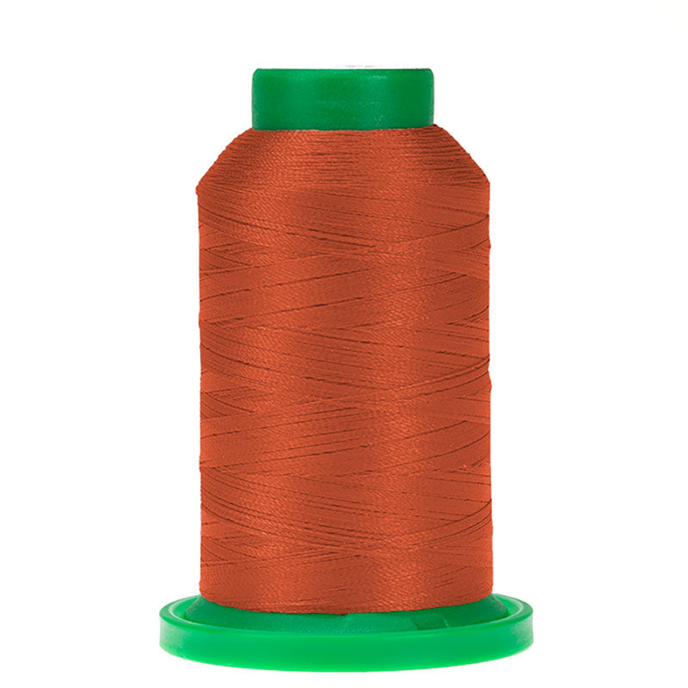 Amann Isacord embroidery thread spool in Burnt Orange (1312) - 40wt 1000m