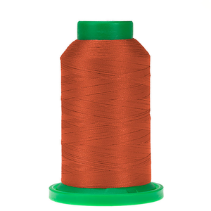 Amann Isacord embroidery thread spool in Burnt Orange (1312) - 40wt 1000m