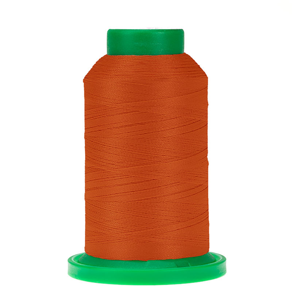 Amann Isacord embroidery thread spool in Dark Orange (1321) - 40wt 1000m