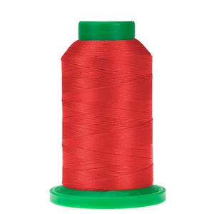 Amann Isacord embroidery thread spool in Not Quite Red (1720) - 40wt 1000m