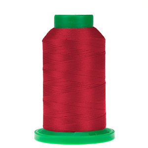 Amann Isacord embroidery thread spool in Geranium (1900) - 40wt 1000m