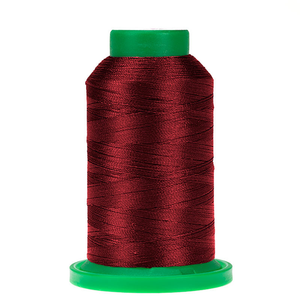 Amann Isacord embroidery thread spool in Rio Red (2022) - 40wt 1000m