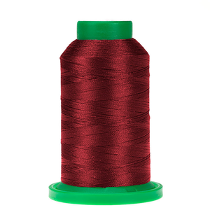 Amann Isacord embroidery thread spool in Country Red (2101) - 40wt 1000m
