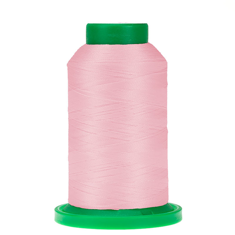Amann Isacord embroidery thread spool in Pink Tulip (2155) - 40wt 1000m
