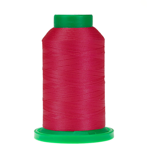 Amann Isacord embroidery thread spool in Bright Ruby (2300) - 40wt 1000m