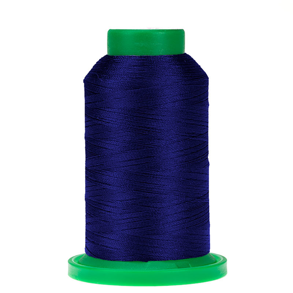 Amann Isacord embroidery thread spool in Fire Blue (3333) - 40wt 1000m