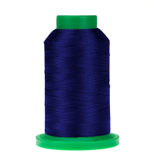 Amann Isacord embroidery thread spool in Fire Blue (3333) - 40wt 1000m