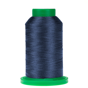 Amann Isacord embroidery thread spool in Blue Shadow (3654) - 40wt 1000m
