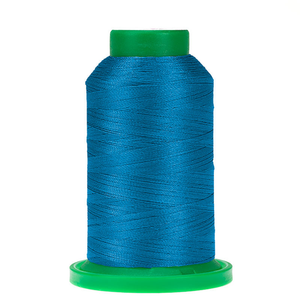Amann Isacord embroidery thread spool in Wave Blue (4101) - 40wt 1000m