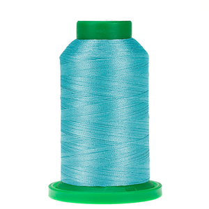 Amann Isacord embroidery thread spool in Aqua (4230) - 40wt 1000m