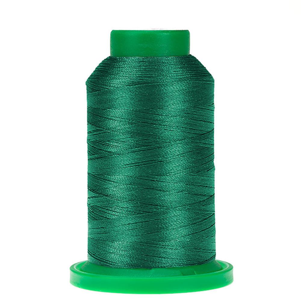 Amann Isacord embroidery thread spool in Green (5100) - 40wt 1000m