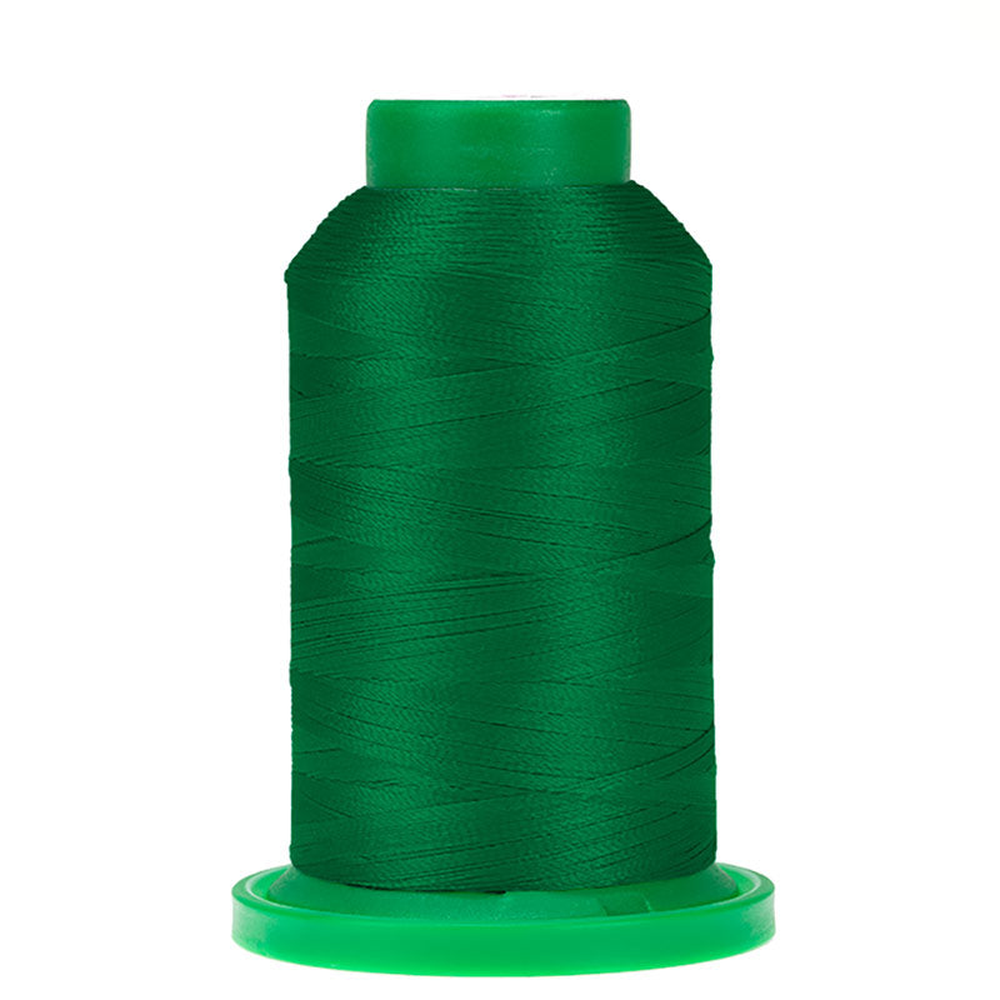 Amann Isacord embroidery thread spool in Scrub Green (5400) - 40wt 1000m