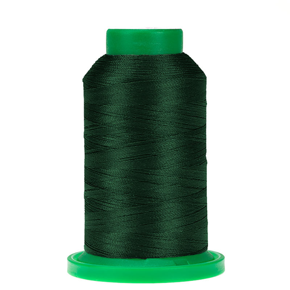 Amann Isacord embroidery thread spool in Deep Green (5555) - 40wt 1000m