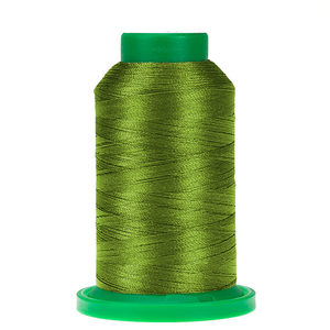 Amann Isacord embroidery thread spool in Yellowgreen (6043) - 40wt 1000m