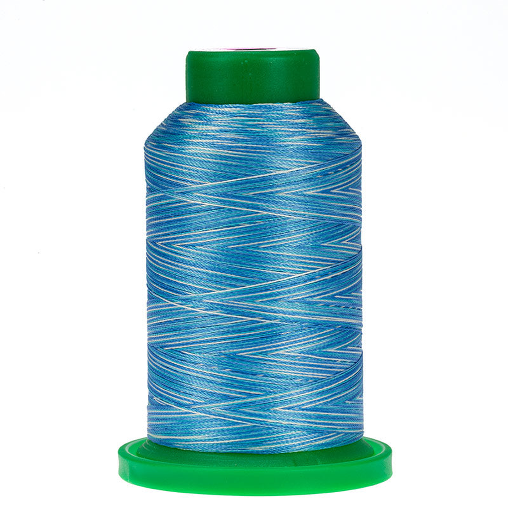 Amann Isacord embroidery thread spool in Ocean (9605) - 40wt 1000m