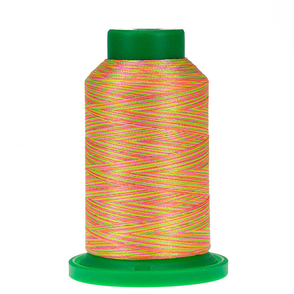 Amann Isacord embroidery thread spool in Neon Nights (9914) - 40wt 1000m