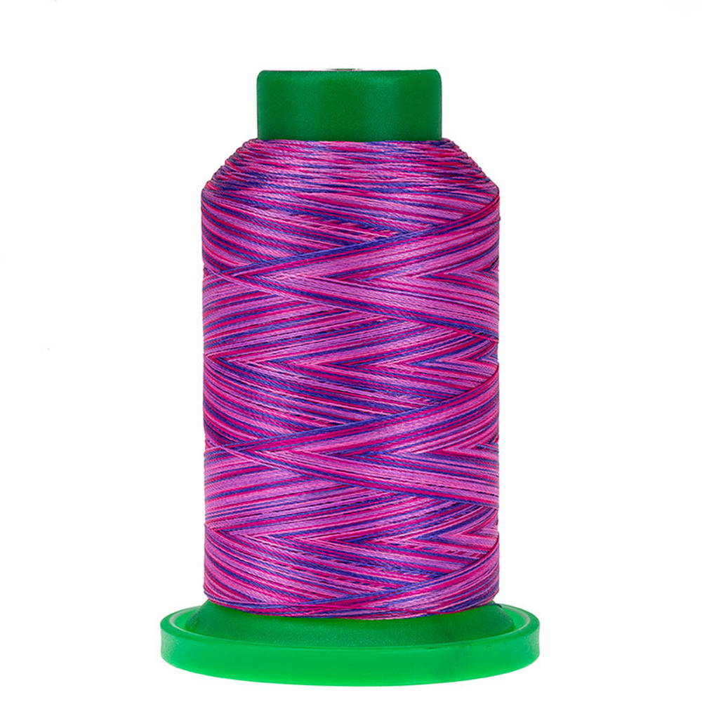 Amann Isacord embroidery thread spool in Summer Peonies (9973) - 40wt 1000m
