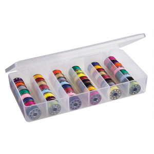 Artbin Large Bobbin Box - translucent storage box showing bobbin compartments