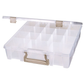 Artbin Super Satchel Standard 6 Compartment - open showing 6 compartments and removable dividers