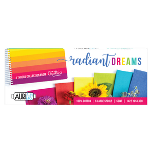 Aurifil embroidery thread spool in Planner Radiant Dreams