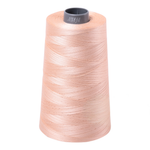 Aurifil embroidery thread spool in Apricot (2205) - 28wt 3300m