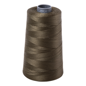 Aurifil embroidery thread spool in Army Green (2905) - 28wt 3300m