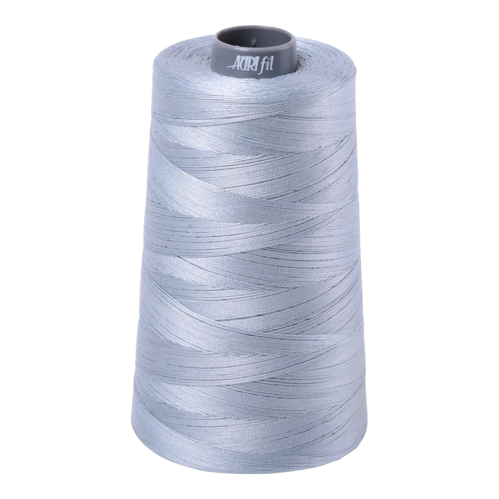 Aurifil embroidery thread spool in Artic Sky (2612) - 28wt 3300m
