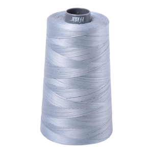 Aurifil embroidery thread spool in Artic Sky (2612) - 28wt 3300m