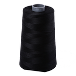 Aurifil embroidery thread spool in Black (2692) - 28wt 3300m