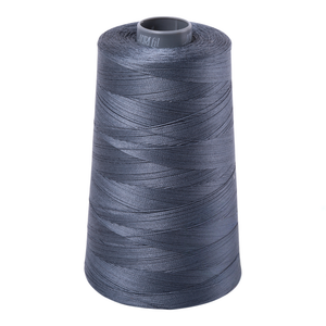 Aurifil embroidery thread spool in Dark Grey (1246) - 28wt 3300m