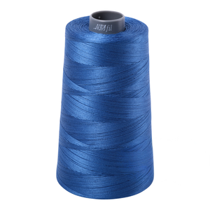 Aurifil embroidery thread spool in Delft Blue (2730) - 28wt 3300m