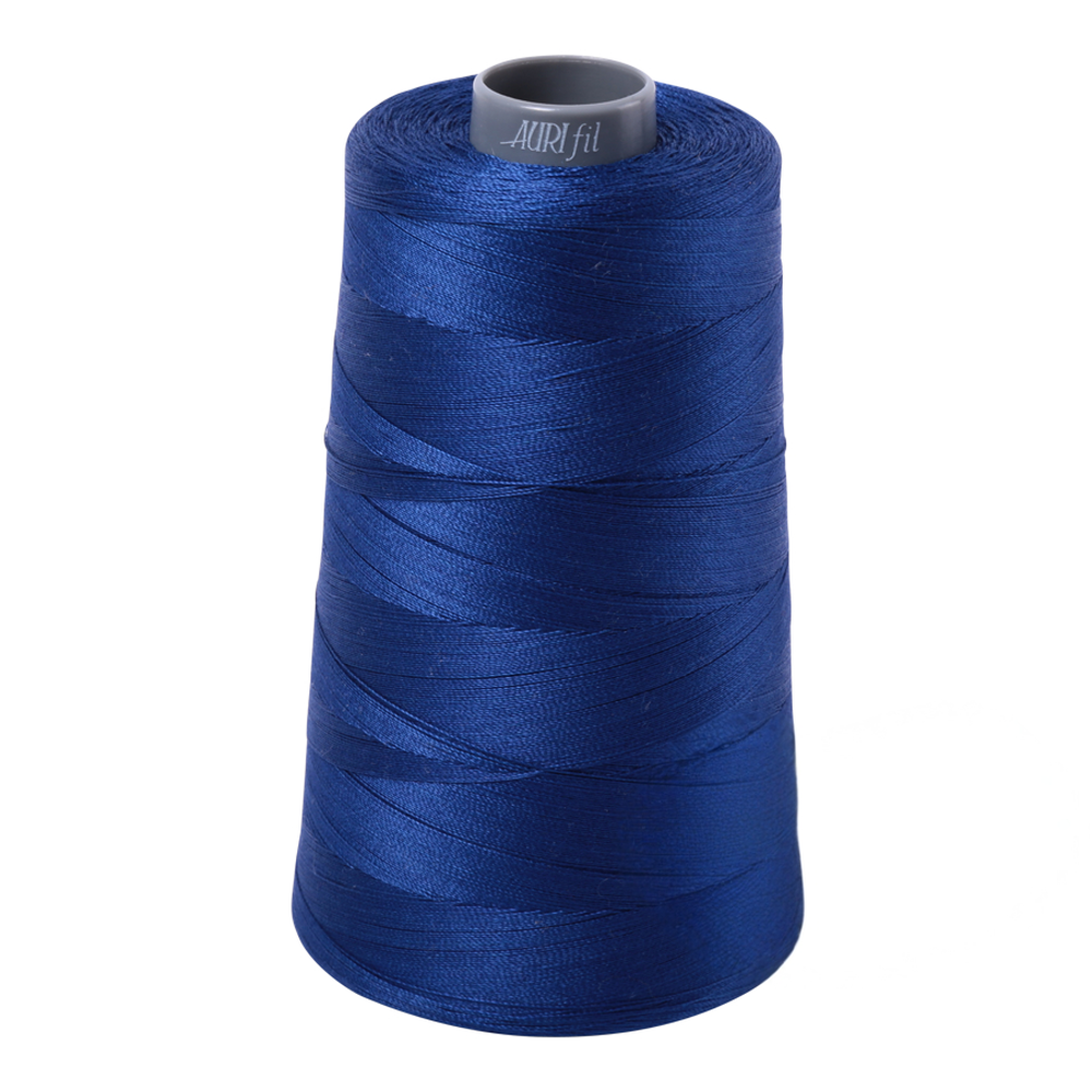 Aurifil embroidery thread spool in Dk Delft Blue (2780) - 28wt 3300m