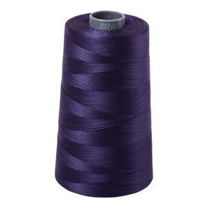 Aurifil embroidery thread spool in Dk Dusty Grape (2581) - 28wt 3300m