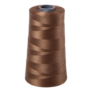 Aurifil embroidery thread spool in Dk Sandstone (1318) - 28wt 3300m