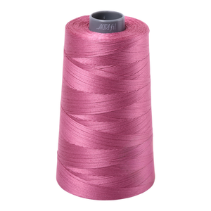 Aurifil embroidery thread spool in Dusty Rose (2452) - 28wt 3300m