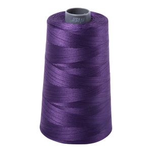 Aurifil embroidery thread spool in Eggplant (4225) - 28wt 3300m