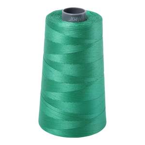 Aurifil embroidery thread spool in Emerald (2865) - 28wt 3300m