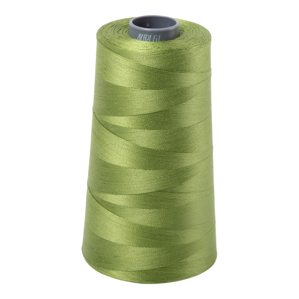 Aurifil embroidery thread spool in Fern Green (2888) - 28wt 3300m