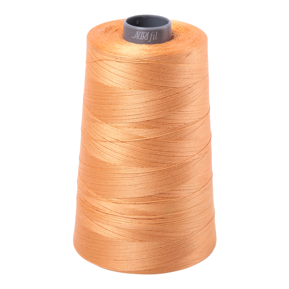 Aurifil embroidery thread spool in Golden Honey (2214) - 28wt 3300m