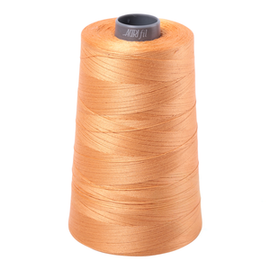 Aurifil embroidery thread spool in Golden Honey (2214) - 28wt 3300m