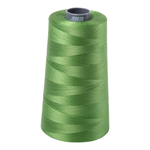 Aurifil embroidery thread spool in Grass Green (1114) - 28wt 3300m