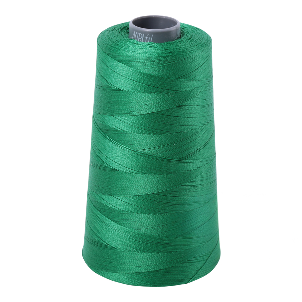 Aurifil embroidery thread spool in Green (2870) - 28wt 3300m