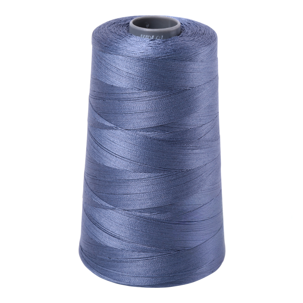 Aurifil embroidery thread spool in Grey Blue (1248) - 28wt 3300m