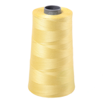 Aurifil embroidery thread spool in Lemon (2115) - 28wt 3300m