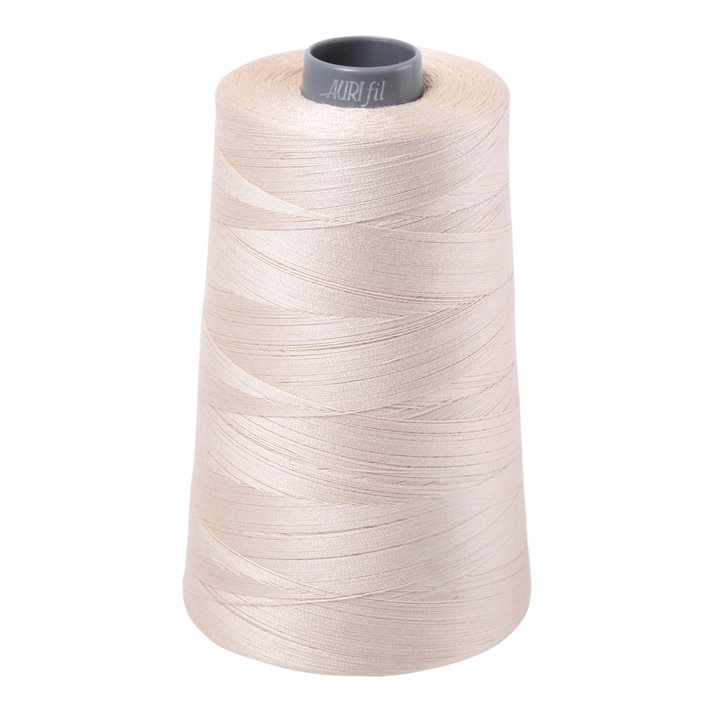 Aurifil embroidery thread spool in Light Beige (2310) - 28wt 3300m