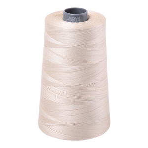 Aurifil embroidery thread spool in Light Beige (2310) - 28wt 3300m